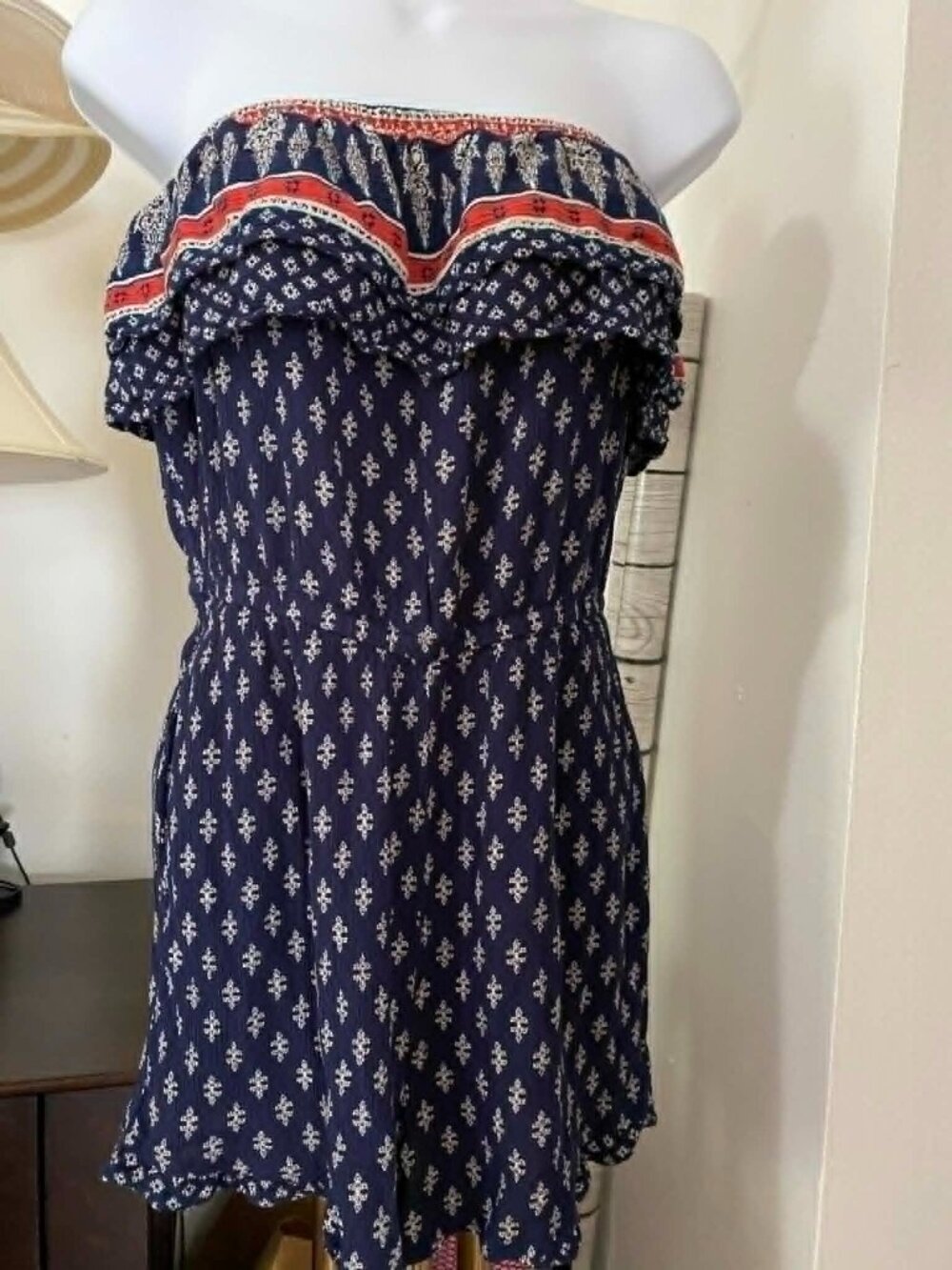 Strapless Summer Romper Women's size S